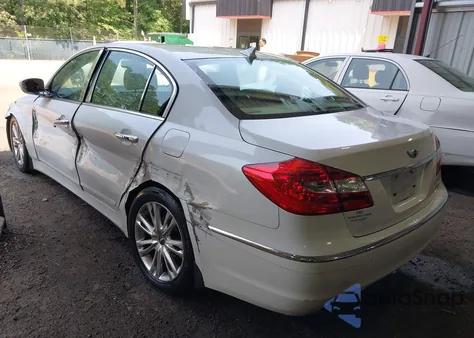 2013 Hyundai Genesis 3.8 из США, поврежденный, VIN KMHGC4DDXDU237728